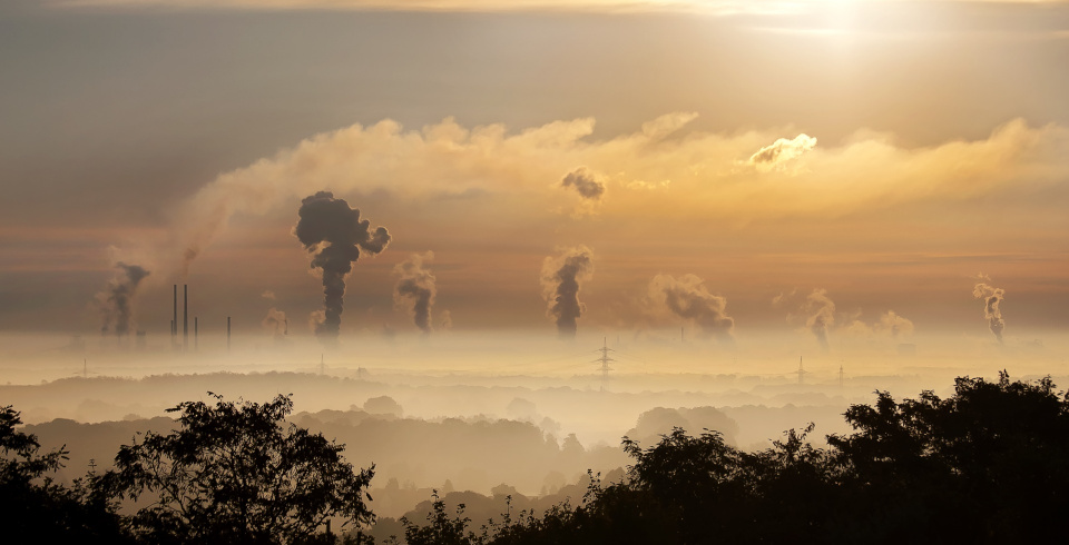 La pollution de l'air est la principale cause principale du réchauffement climatique.